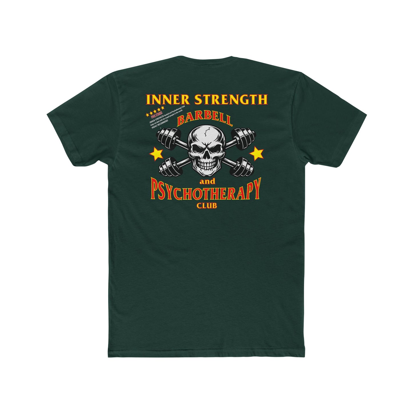 Inner Strength Barbell & Psychotherapy Club Shirt – Strength Training Mindset Tee