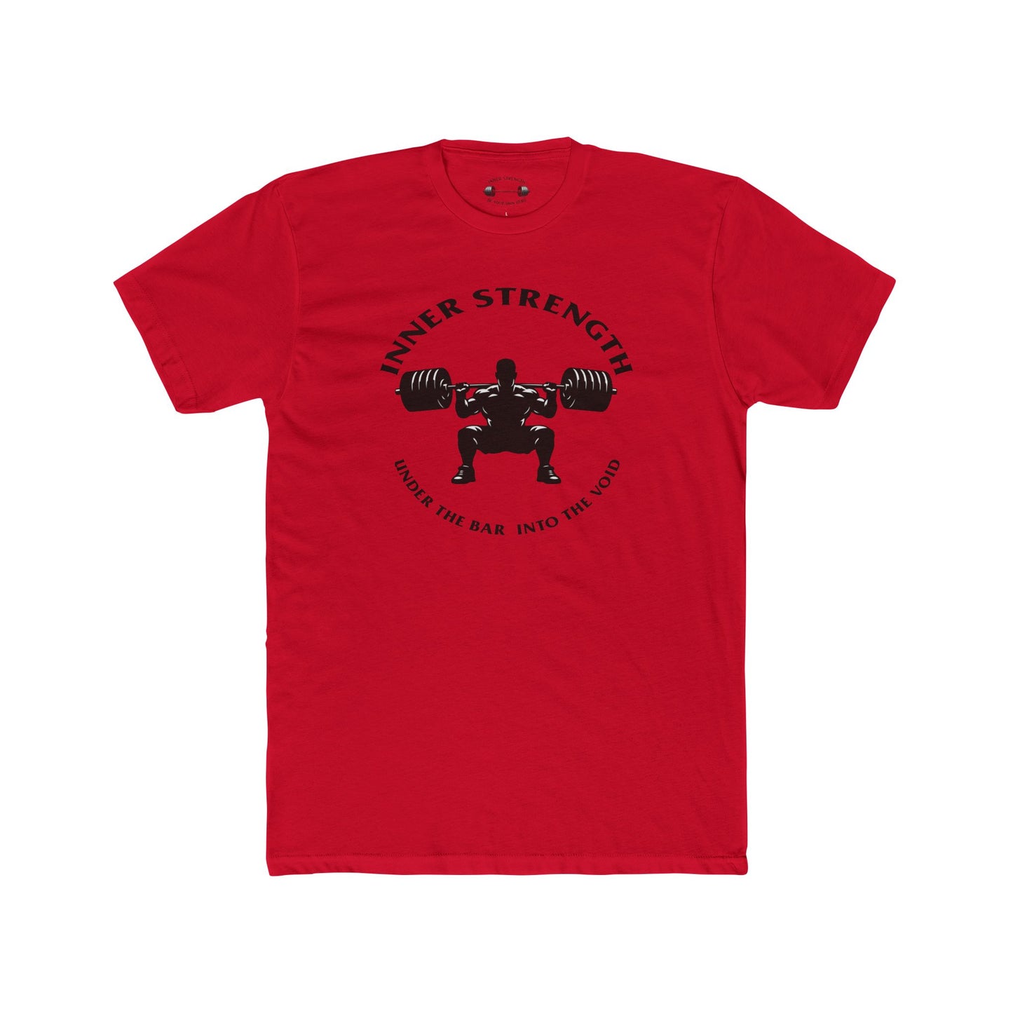 Inner Strength- Under the Bar | weightlifting gym shirt