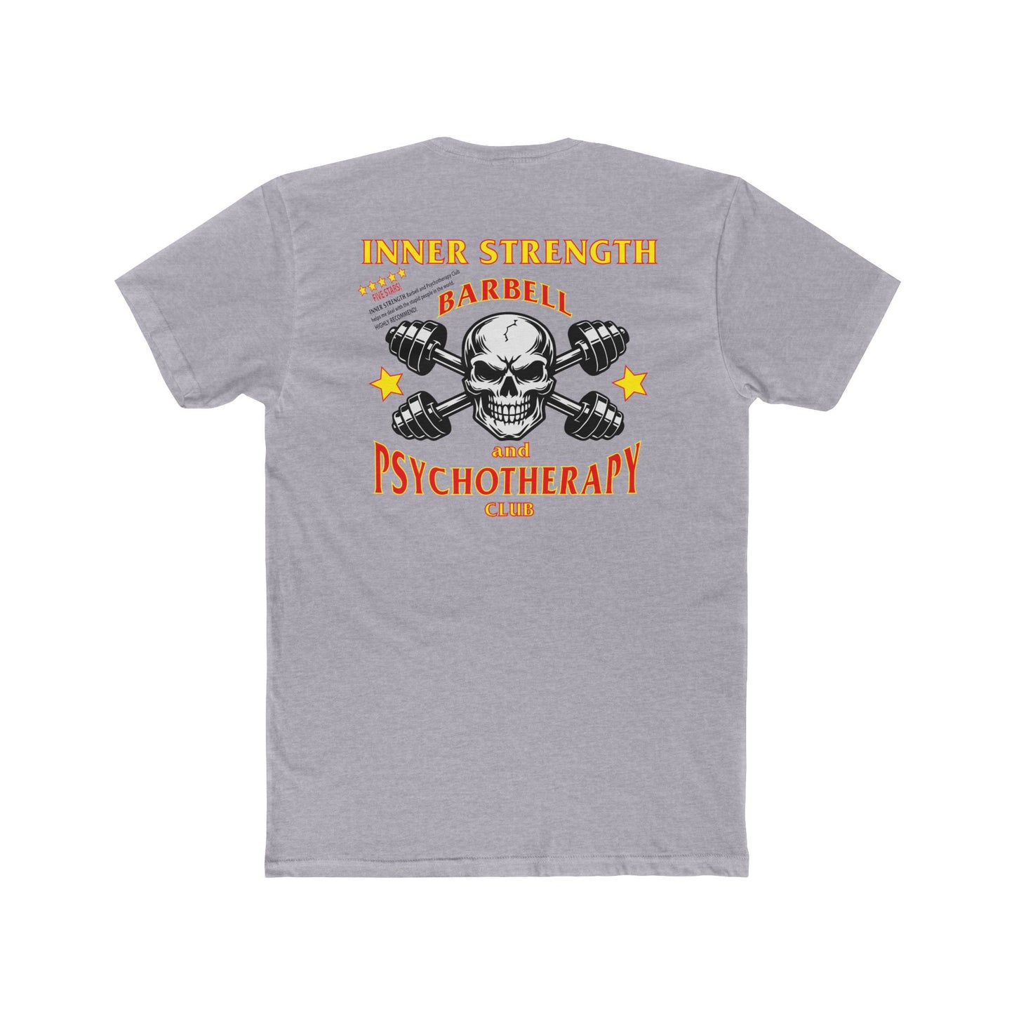 Inner Strength Barbell & Psychotherapy Club Shirt – Strength Training Mindset Tee