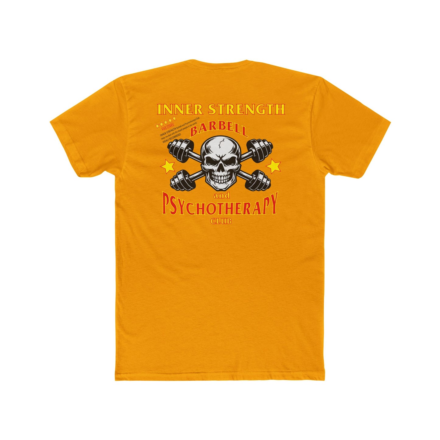 Inner Strength Barbell & Psychotherapy Club Shirt – Strength Training Mindset Tee