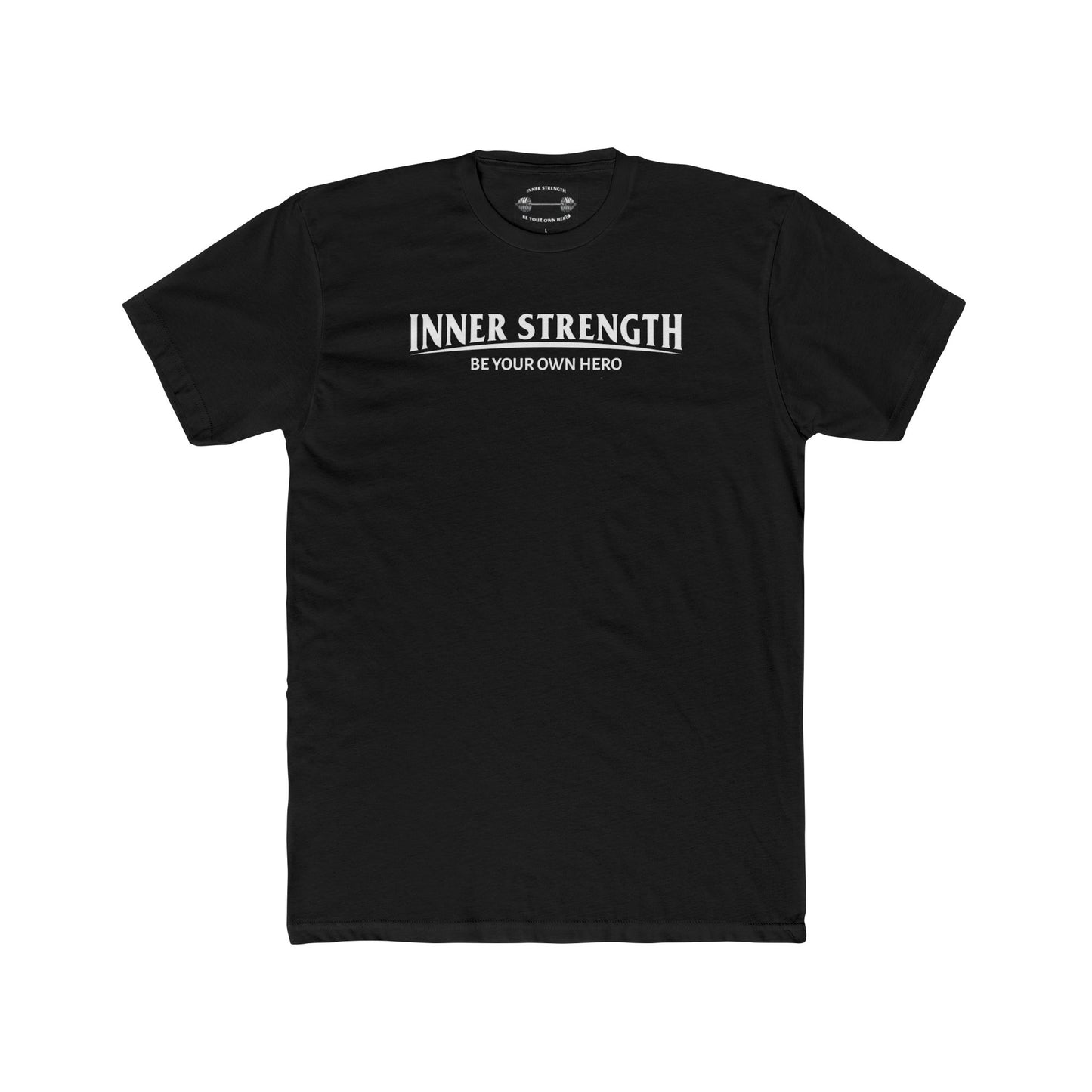Inner Strength “Be Your Own Hero” Shirt – Motivational Gym & Fitness Mindset Tee