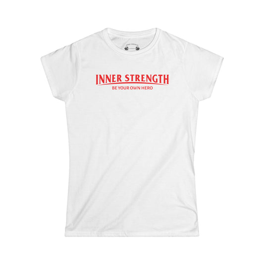 Women's Tagline Tee- Be Your Own Hero