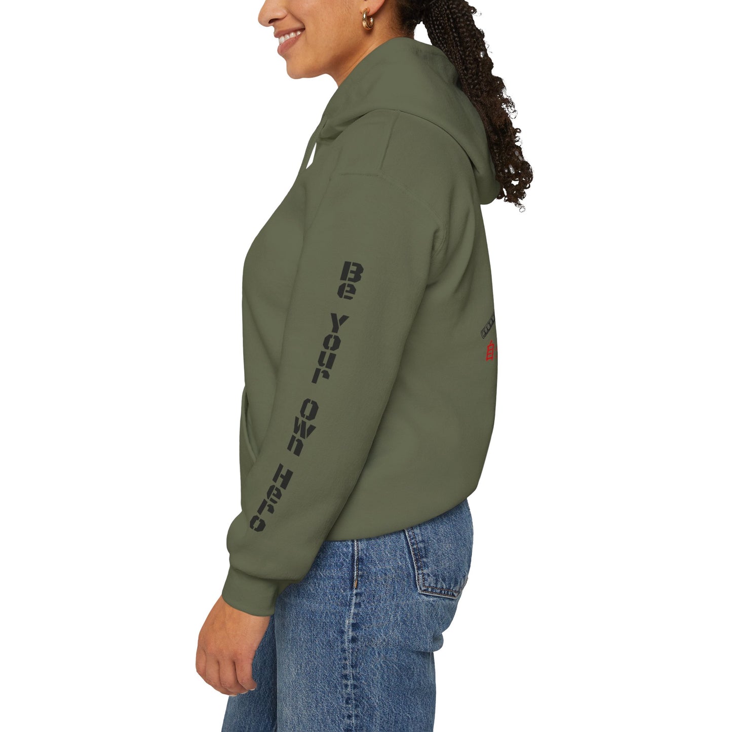 Inner Strength Samurai Katana Hoodie – Japanese Warrior Discipline & Self-Mastery Graphic Sweatshirt
