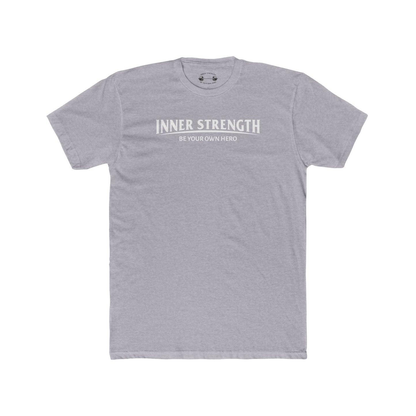 Inner Strength “Be Your Own Hero” Shirt – Motivational Gym & Fitness Mindset Tee
