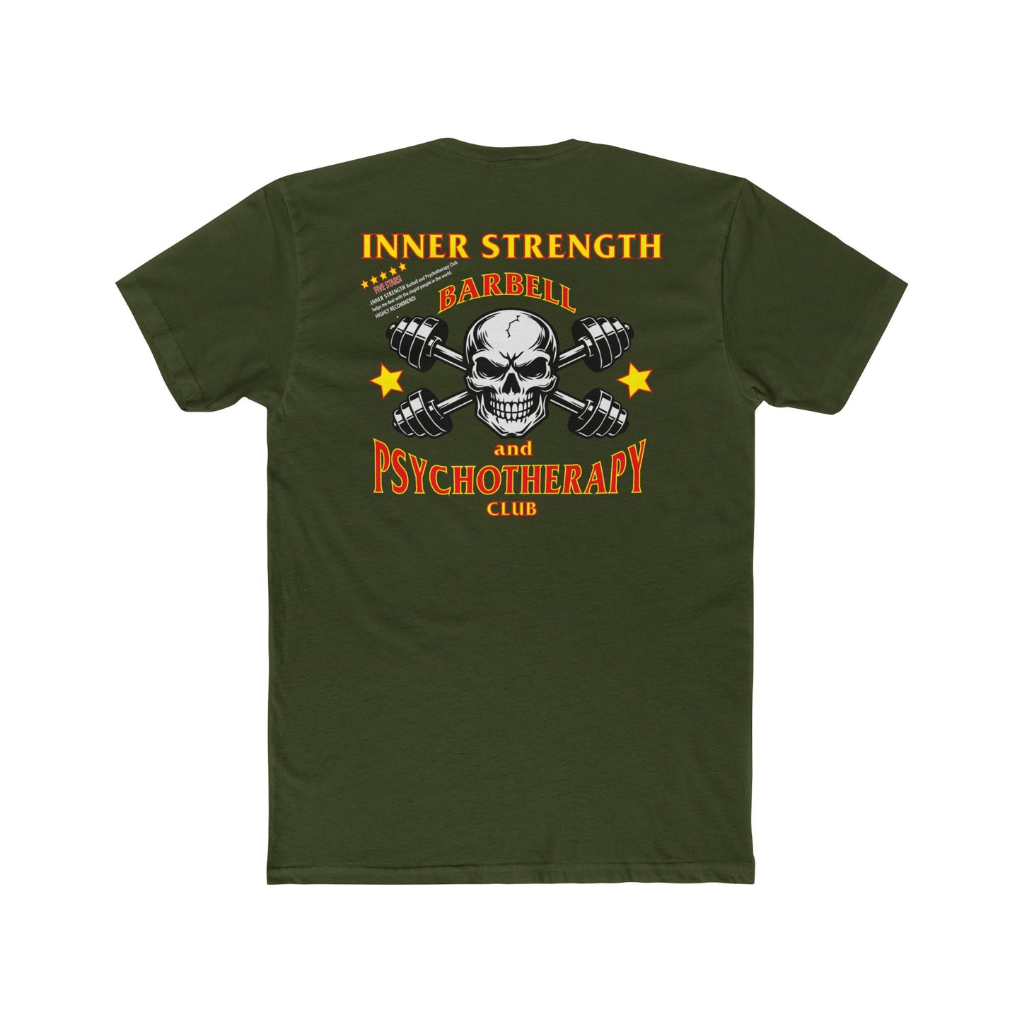 Inner Strength Barbell & Psychotherapy Club Shirt – Strength Training Mindset Tee