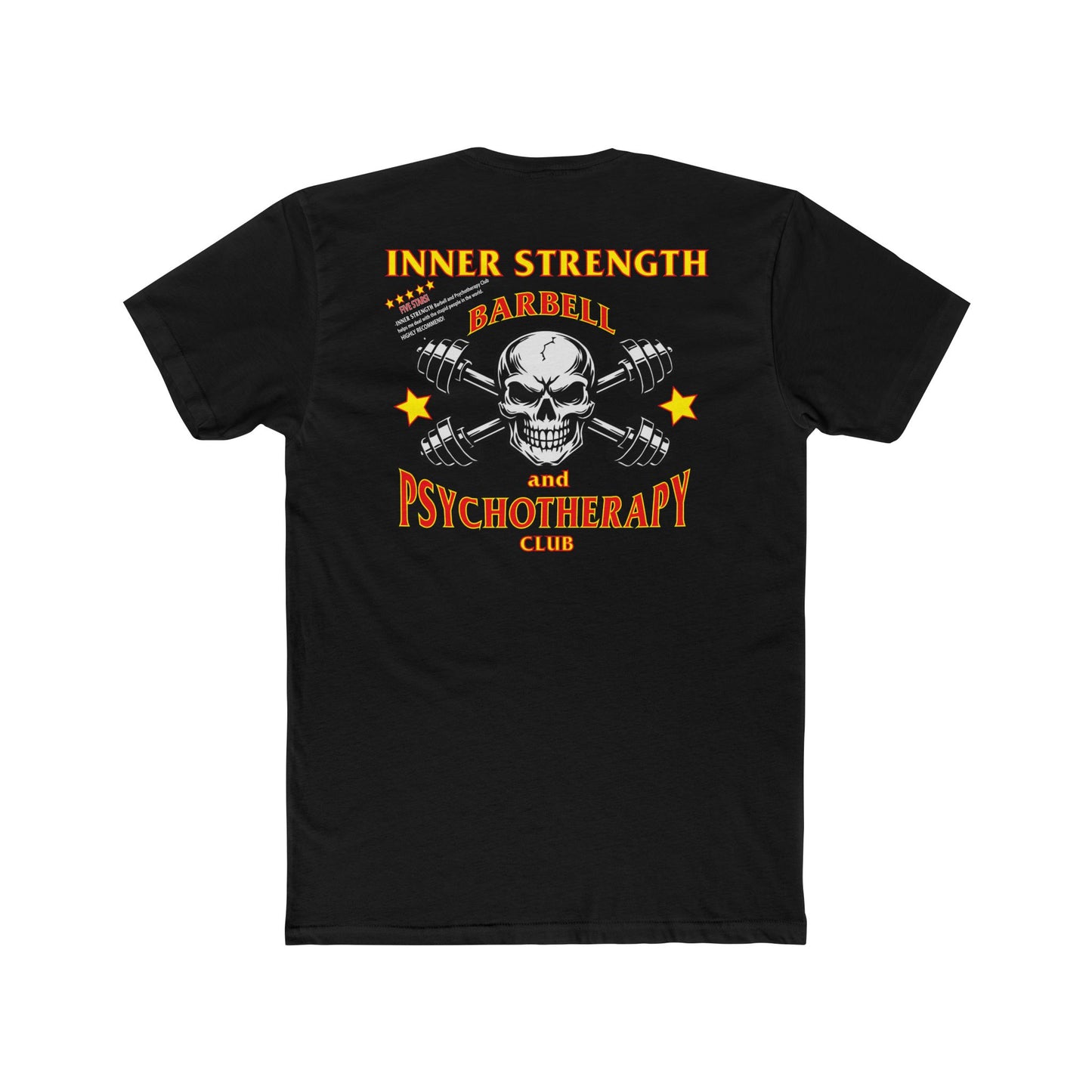 Inner Strength Barbell & Psychotherapy Club Shirt – Strength Training Mindset Tee
