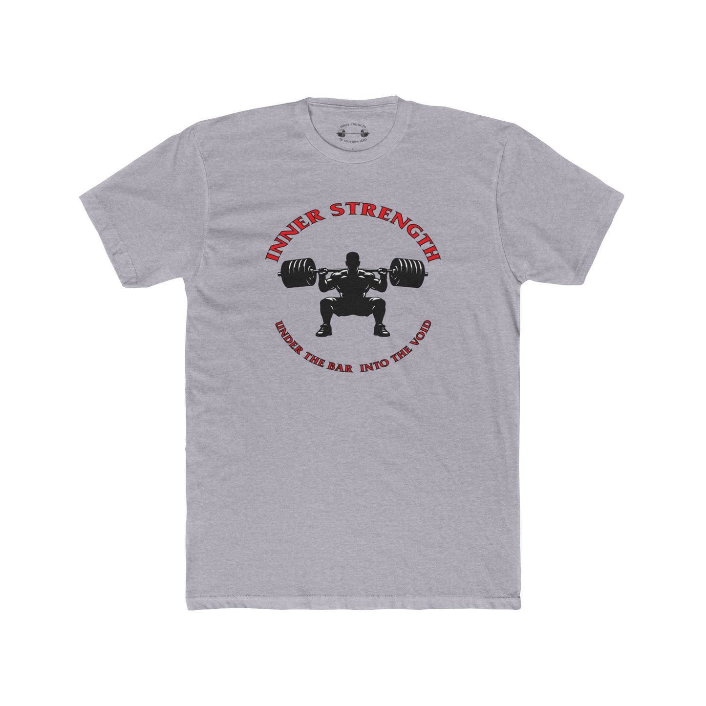 Inner Strength- Under the Bar | weightlifting gym shirt