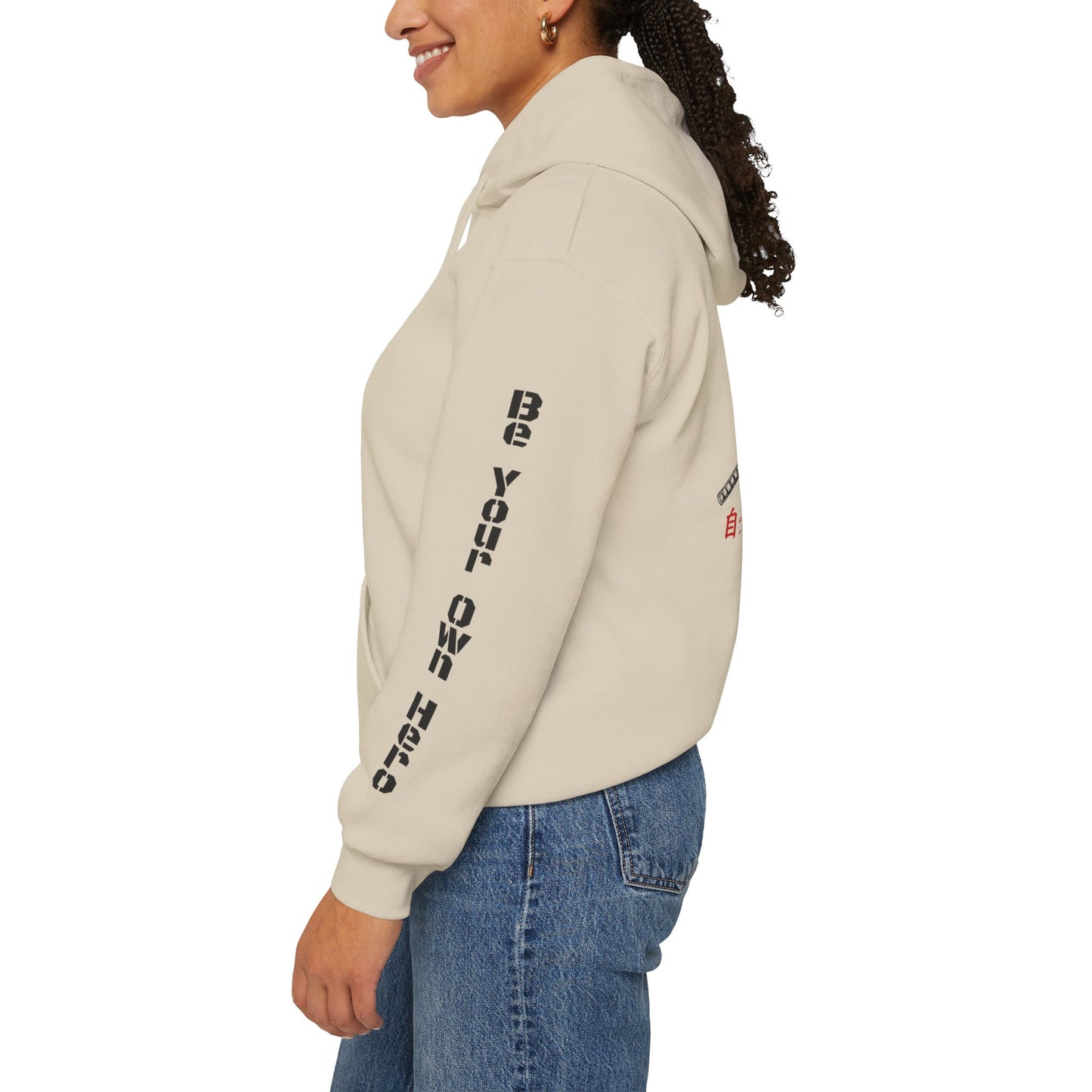 Inner Strength Samurai Katana Hoodie – Japanese Warrior Discipline & Self-Mastery Graphic Sweatshirt