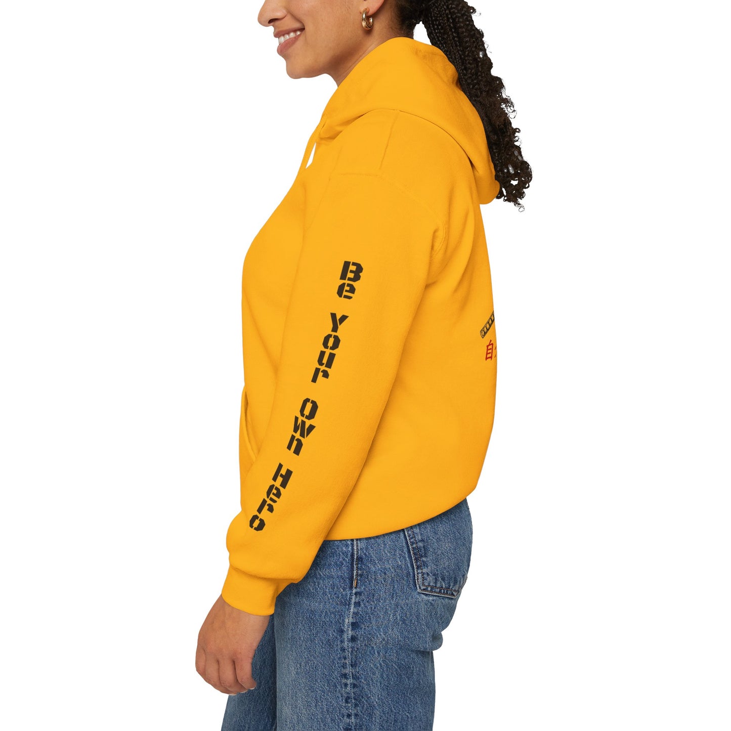 Inner Strength Samurai Katana Hoodie – Japanese Warrior Discipline & Self-Mastery Graphic Sweatshirt