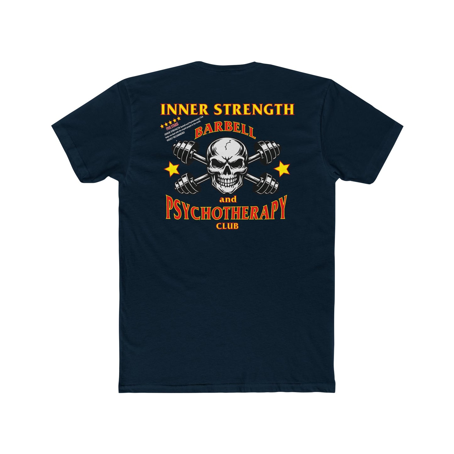 Inner Strength Barbell & Psychotherapy Club Shirt – Strength Training Mindset Tee
